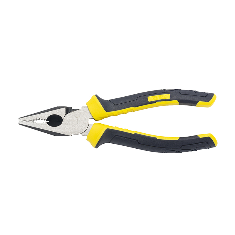 Great Wall Industrial-Grade German-Style Bi-Color Handle Combination Pliers，Labor-Saving