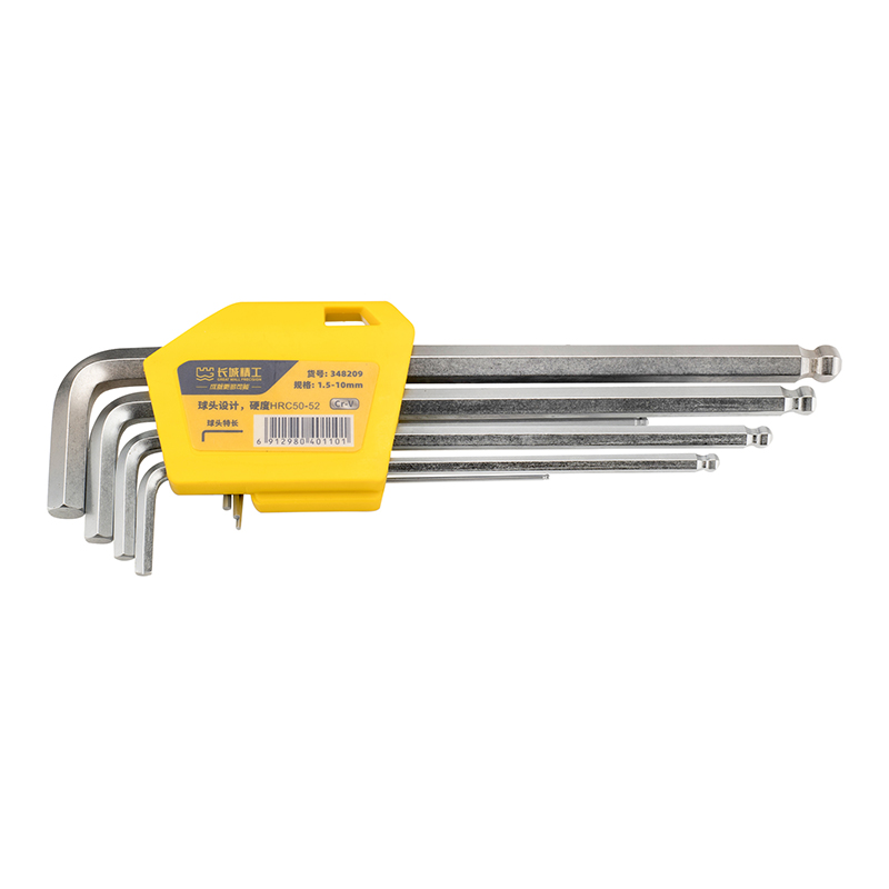 Great Wall 9pcs Matte Finish Ball End Extra Long Hex Key Set