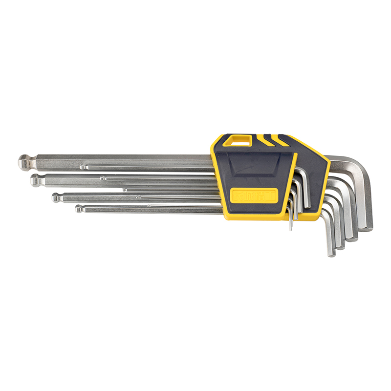 Great Wall 9pcs Matte Finish Ball End Extra Long Hex Key Set